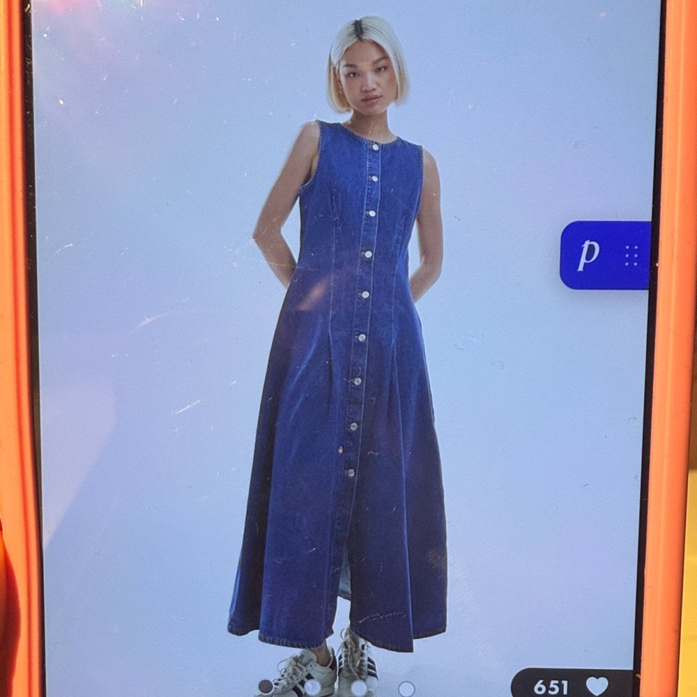 ASOS Blue Maxi Dress